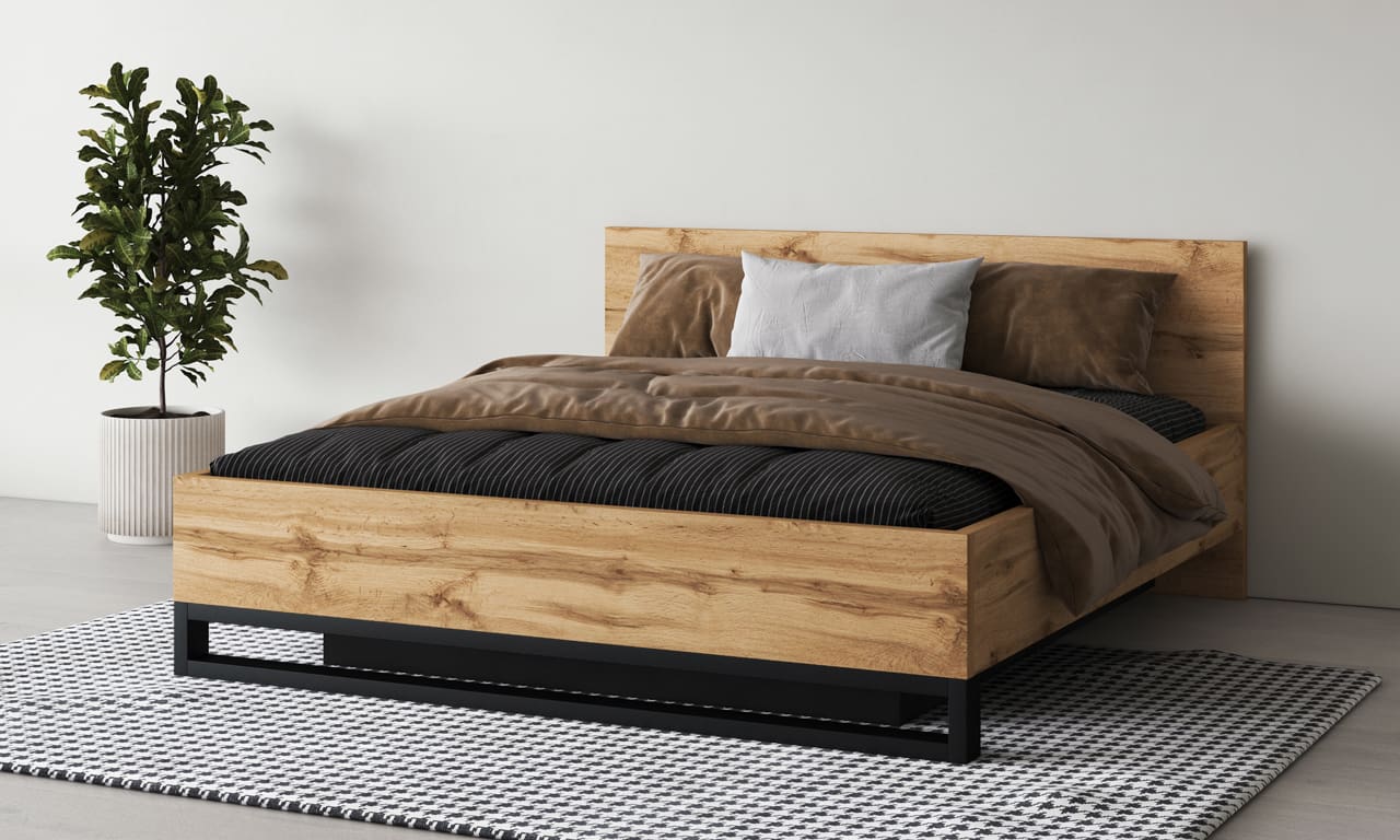 Postel 180x200 HELEN HL52 dub wotan - Obrázek 5