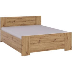 Postel s úložným prostorem 160x200 BONEY BO02 dub artisan