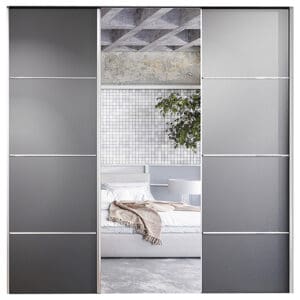 Posuvné dveře ke skříni MERV F4 180 černé