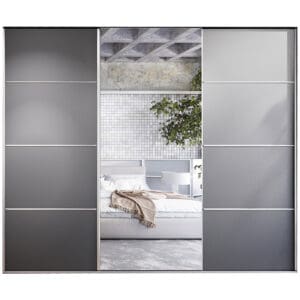 Posuvné dveře ke skříni MERV F4 250 černé