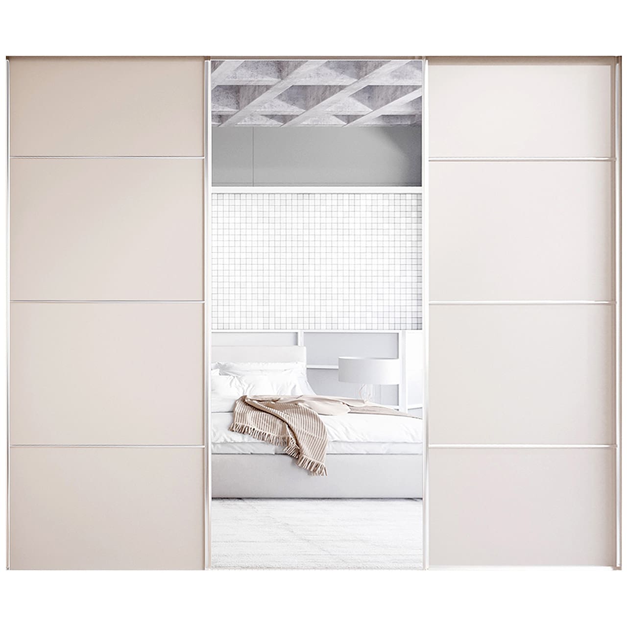 Posuvné dveře ke skříni MERV F4 270 kašmír