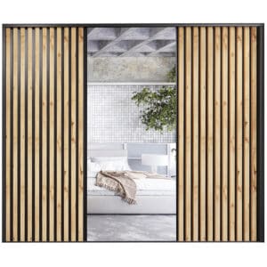 Posuvné dveře ke skříni MERV F9 270 dub wotan / černé