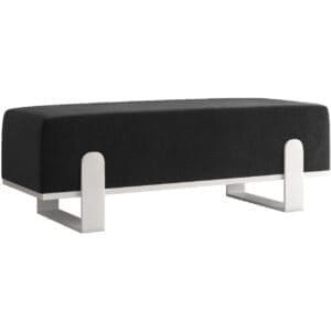 Předsíňová lavice SULA 100cm bílá / kronos 07