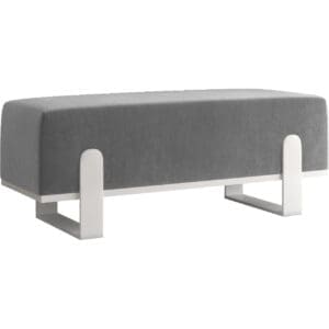 Předsíňová lavice SULA 80cm bílá / kronos 22