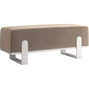 Předsíňová lavice SULA 80cm bílá / paros 03