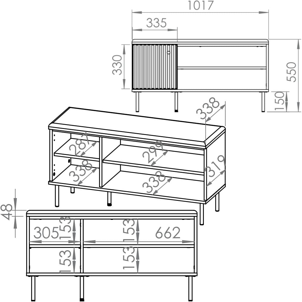 Předsíňová stěna ALVARO 2 kašmír - Obrázek 10