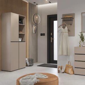 Předsíňová stěna CROSI 1 congo / černá