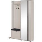 Předsíňová stěna LAILA kašmír / černá