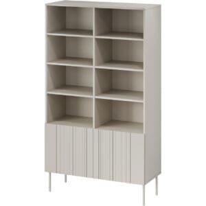 Regál ISOLA 100 béžový mat