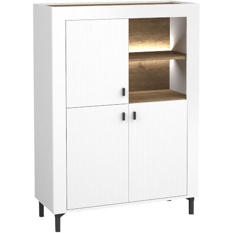 Regál MOSSO 05 bílá - Obrázek 3