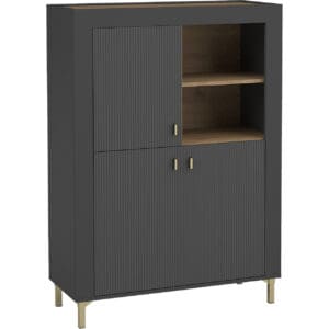 Regál MOSSO 05 černá