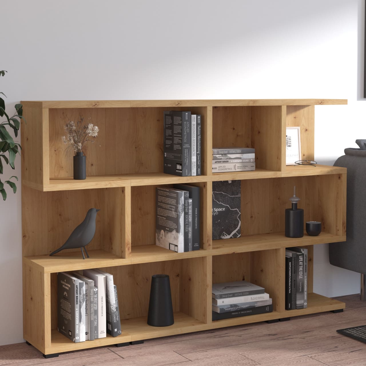 Regál ROMI 02 dub artisan - Obrázek 4