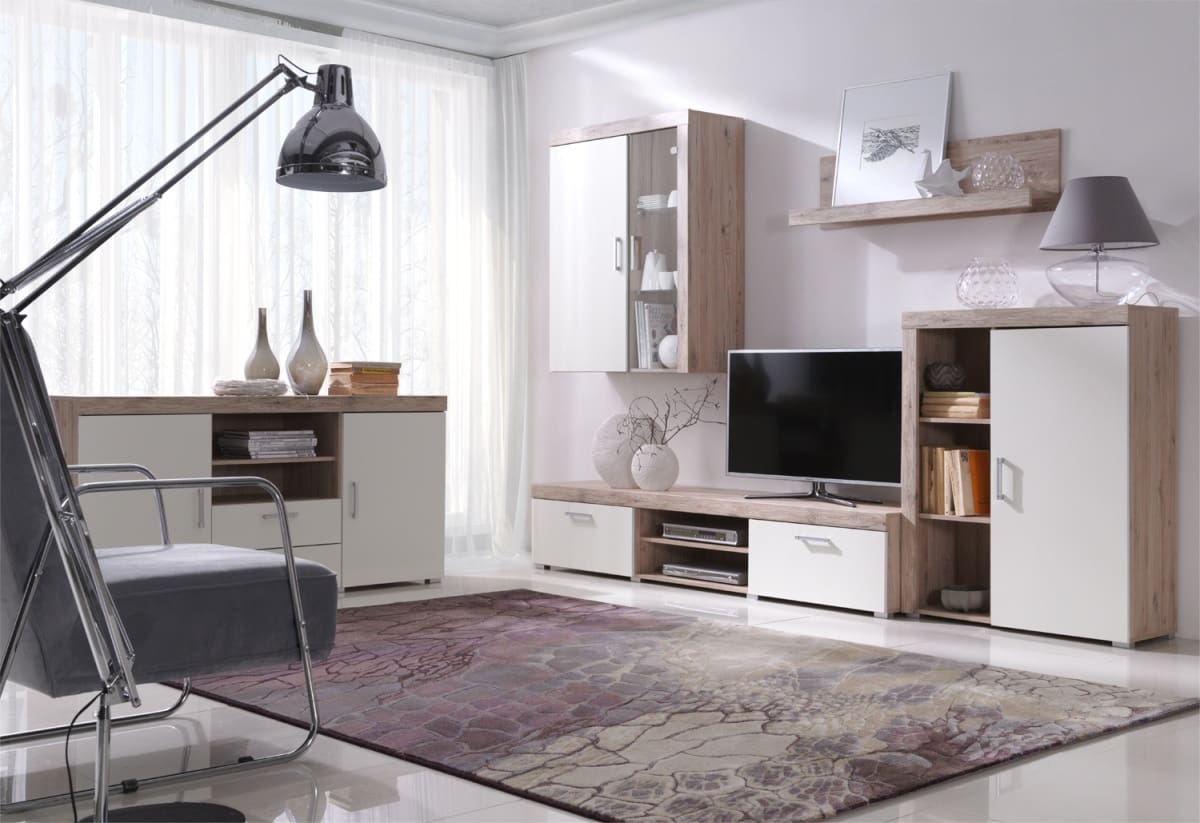 Regál SAMBI SM3 san marino / krémová - Obrázek 3