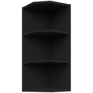 Rohová police 30 CAMERON 49 černá