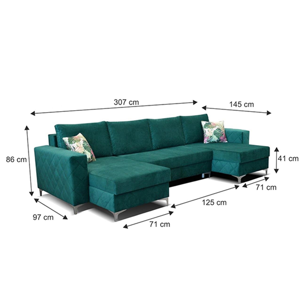 Rohová sedačka MISSAM U BIS kronos 02 - Obrázek 7