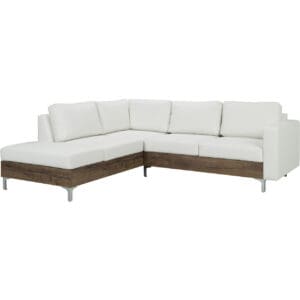 Rohová sedačka ORLEAN WOOD soft 17 / dub monastery levá