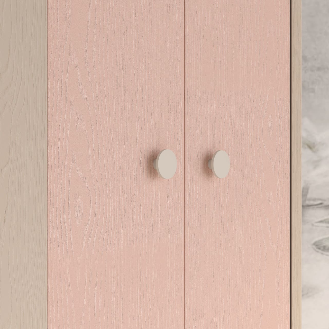 Rohová skříň EVE 01 pouštní písek / millenial pink - Obrázek 8