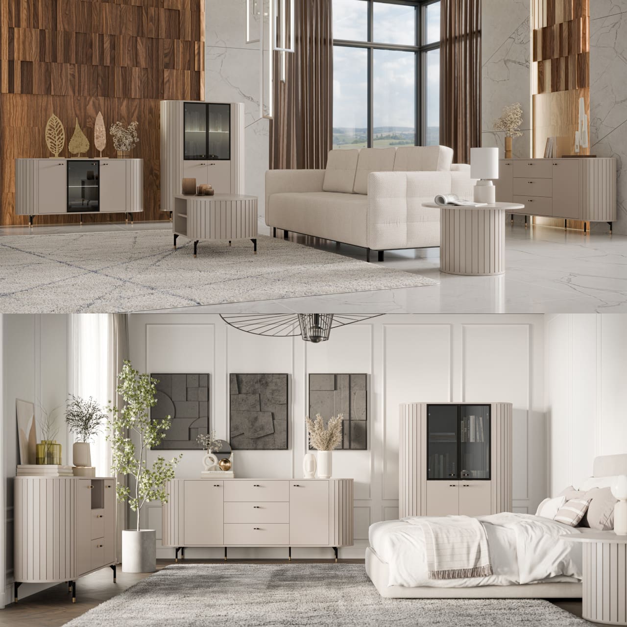 Rozkládací stůl DANTE 09 kašmír - Obrázek 6