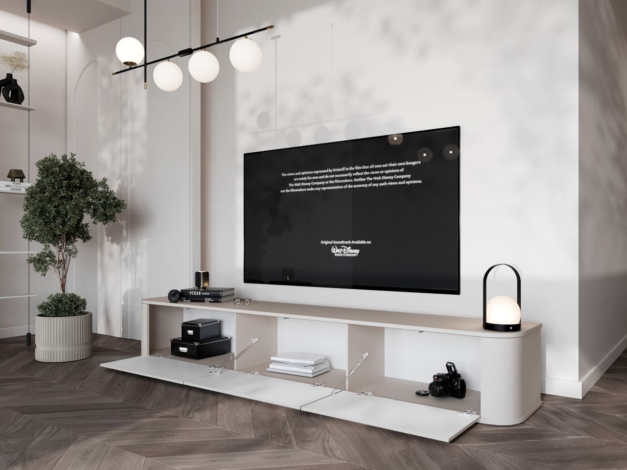 RTV komoda AZELIO 215 kašmír - Obrázek 5