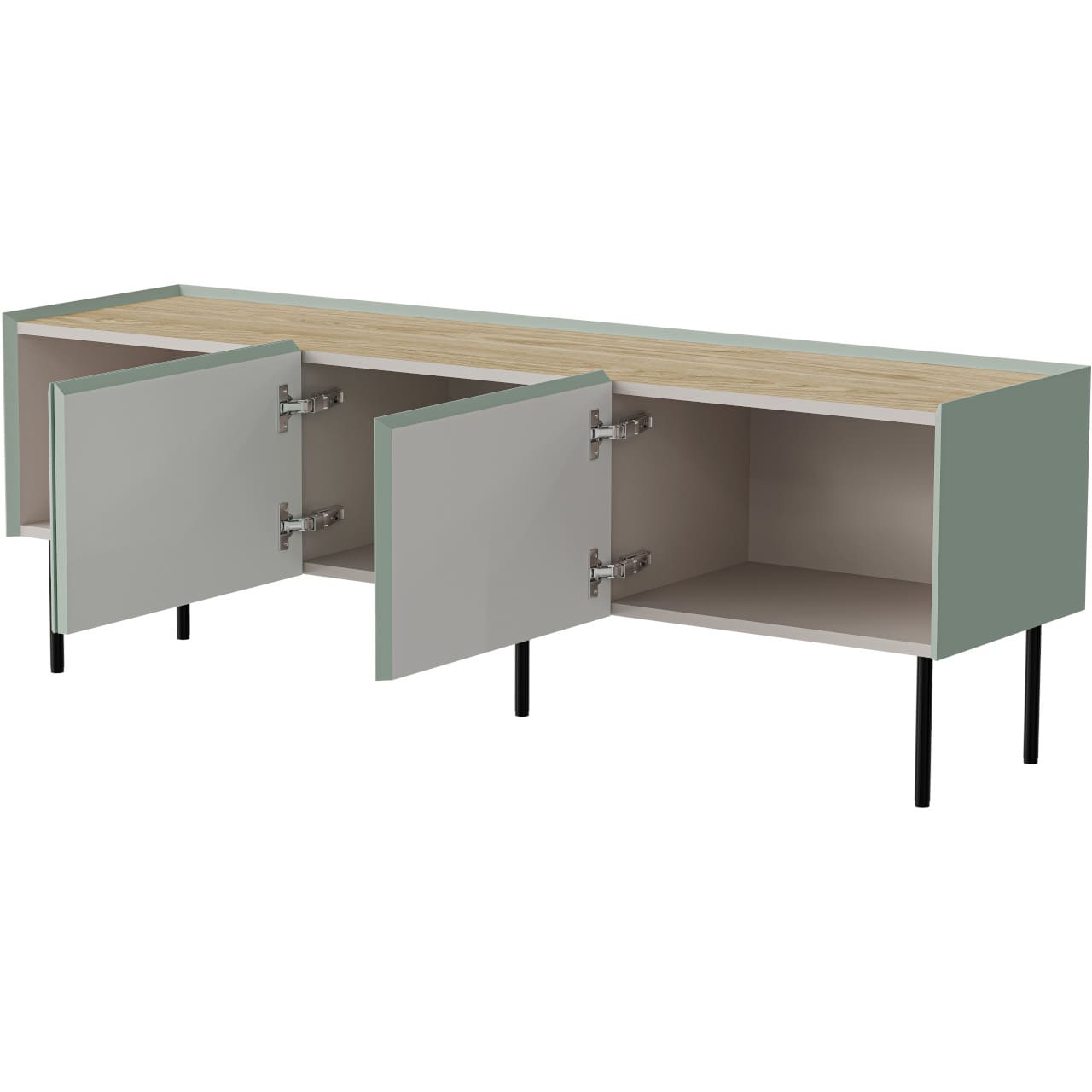 RTV komoda INGRID 150 olivová - Obrázek 2