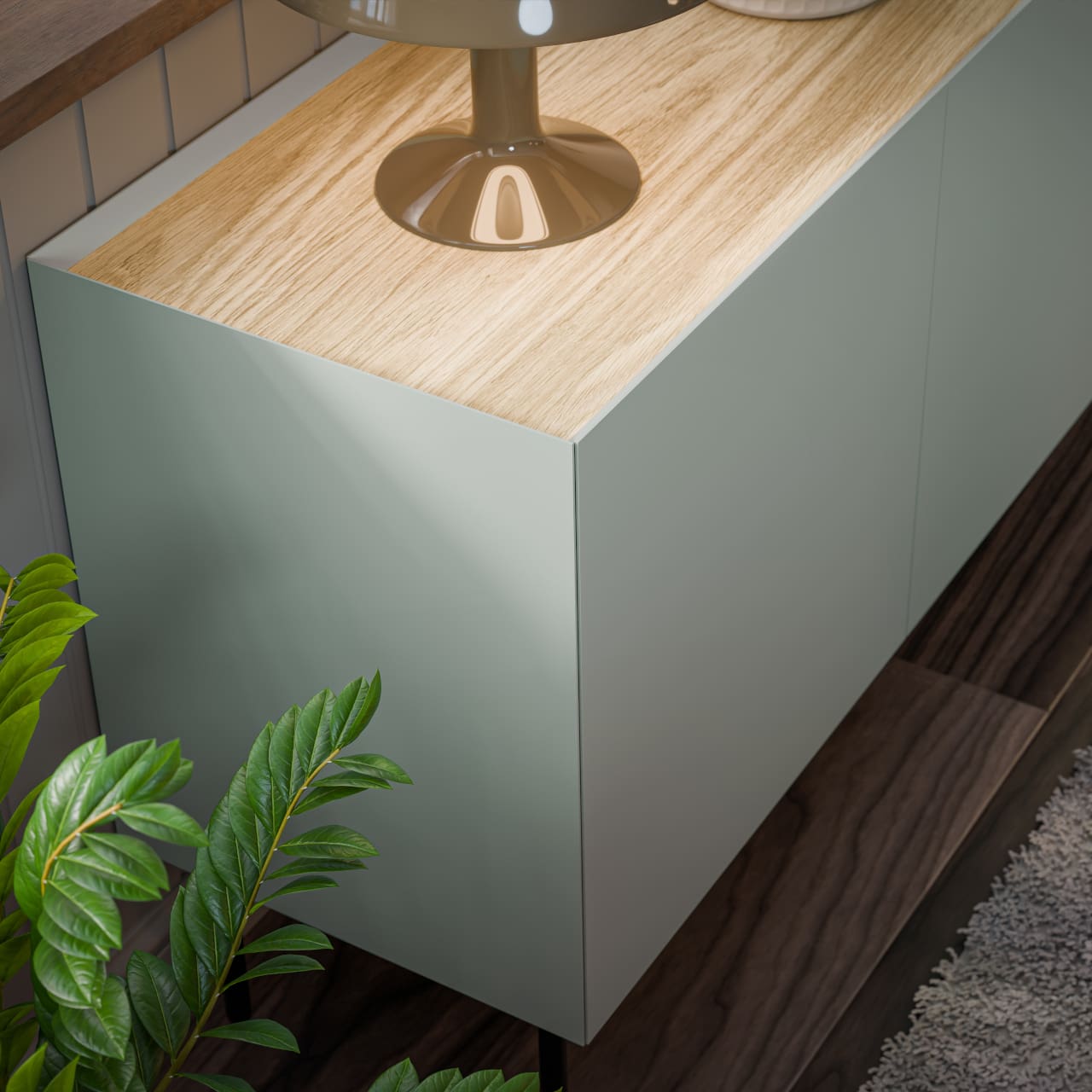 RTV komoda INGRID 150 olivová - Obrázek 8