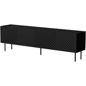 RTV komoda TESSI 200 4D černá