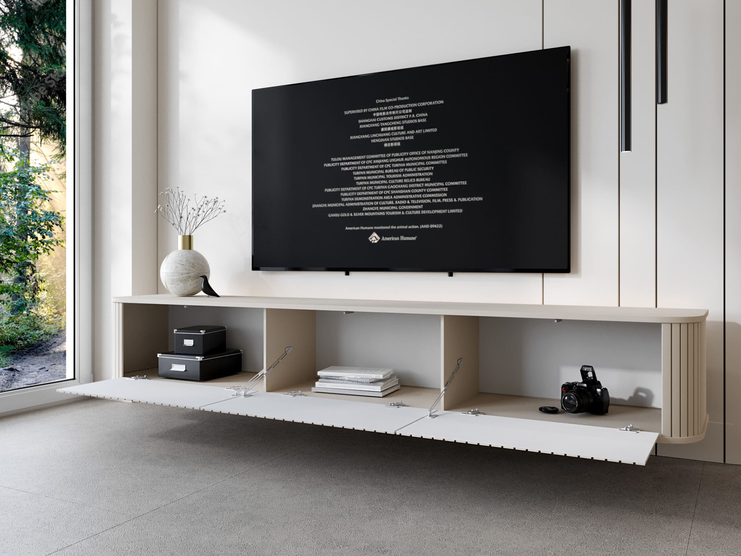 RTV komoda závěsná ZYLIO 215 Kašmír - Obrázek 6