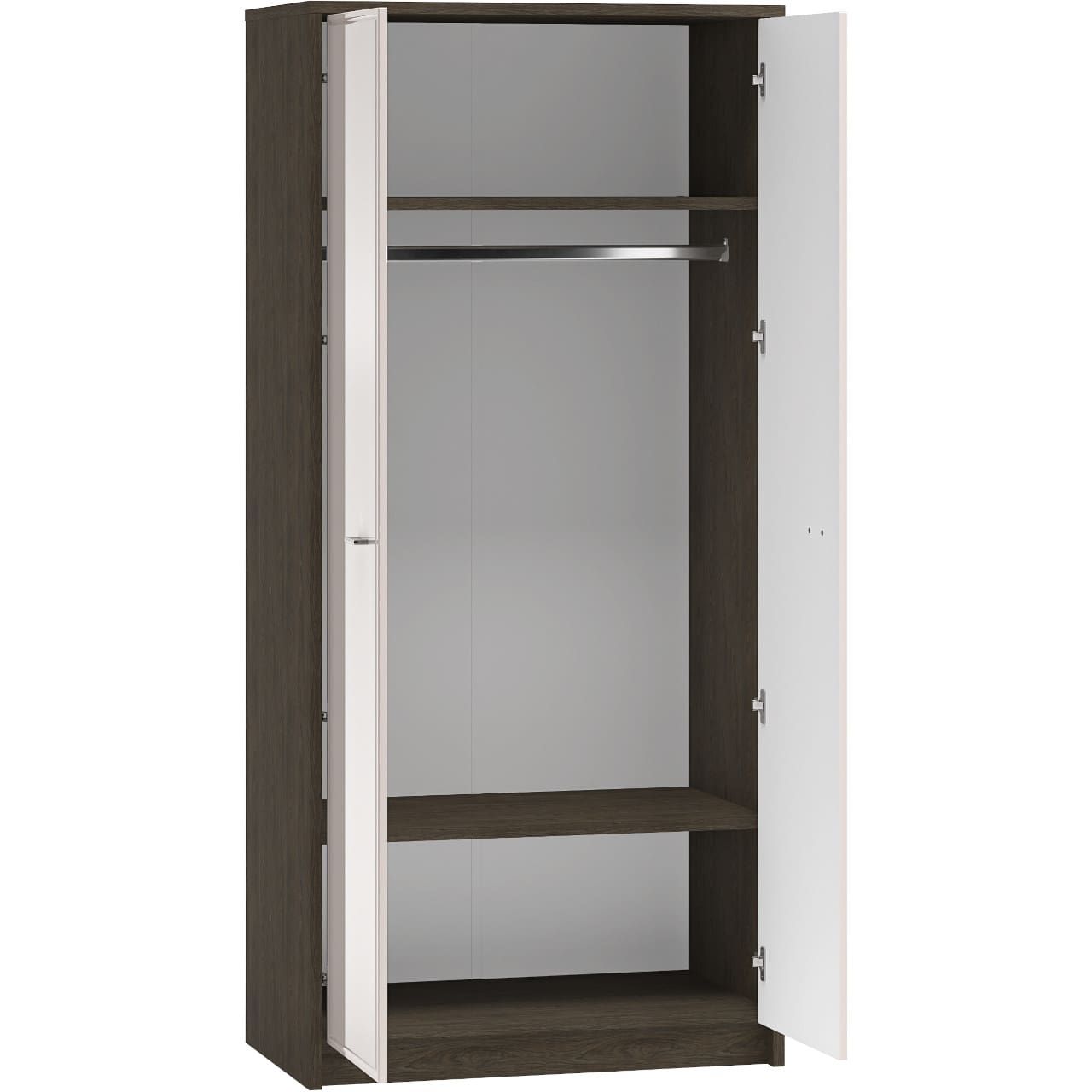 Skříň AVANTI 01 dub windmill tmavý / kašmír - Obrázek 3