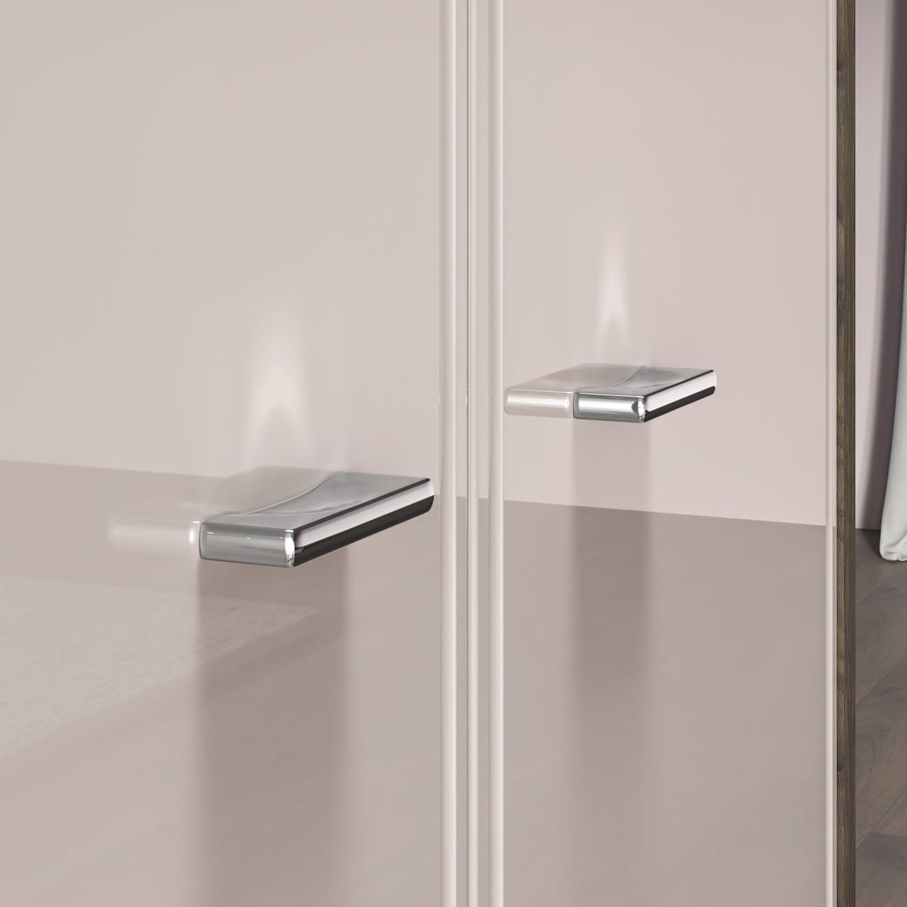 Skříň AVANTI 01 dub windmill tmavý / kašmír - Obrázek 8