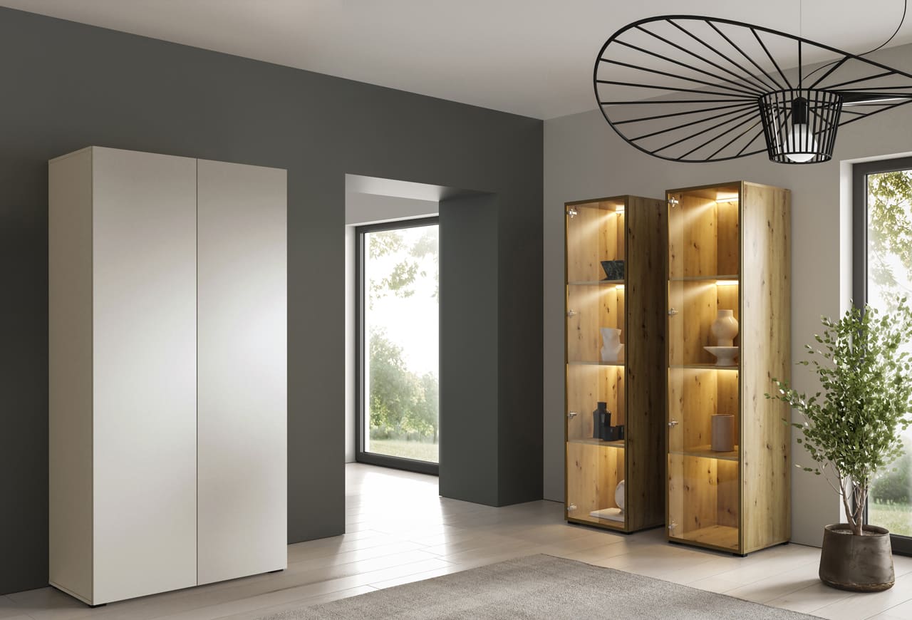 Skříň CABO 100 kašmír - Obrázek 3