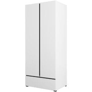 Skříň CROSI 18 bílá / černá