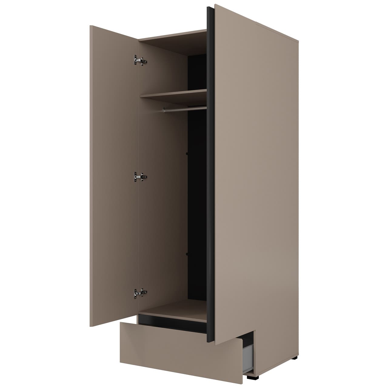 Skříň CROSI 18 congo / černá - Obrázek 2