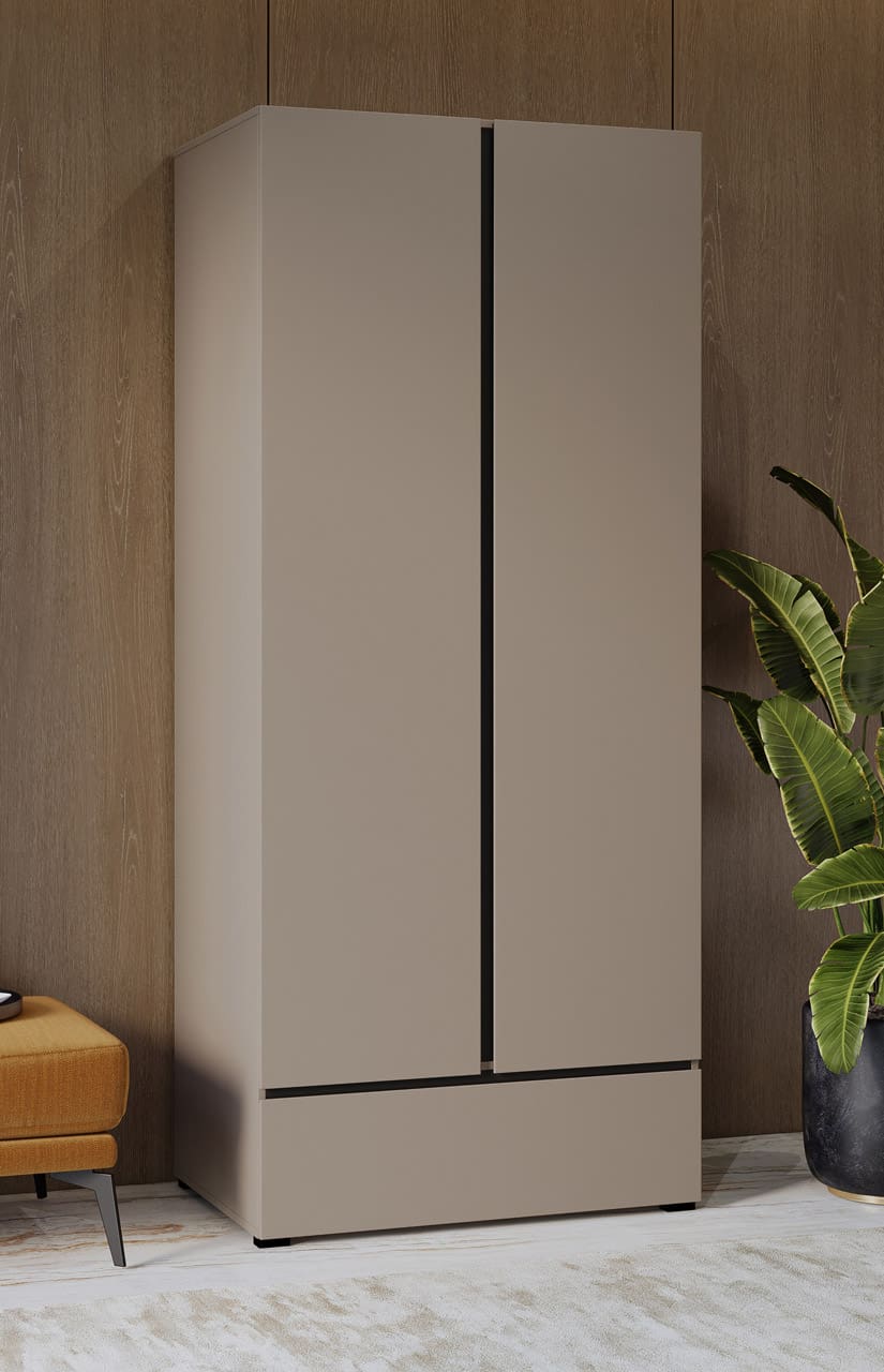 Skříň CROSI 18 congo / černá - Obrázek 4