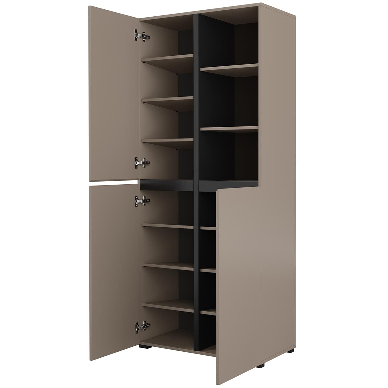 Skříň CROSI 88 congo / černá - Obrázek 3