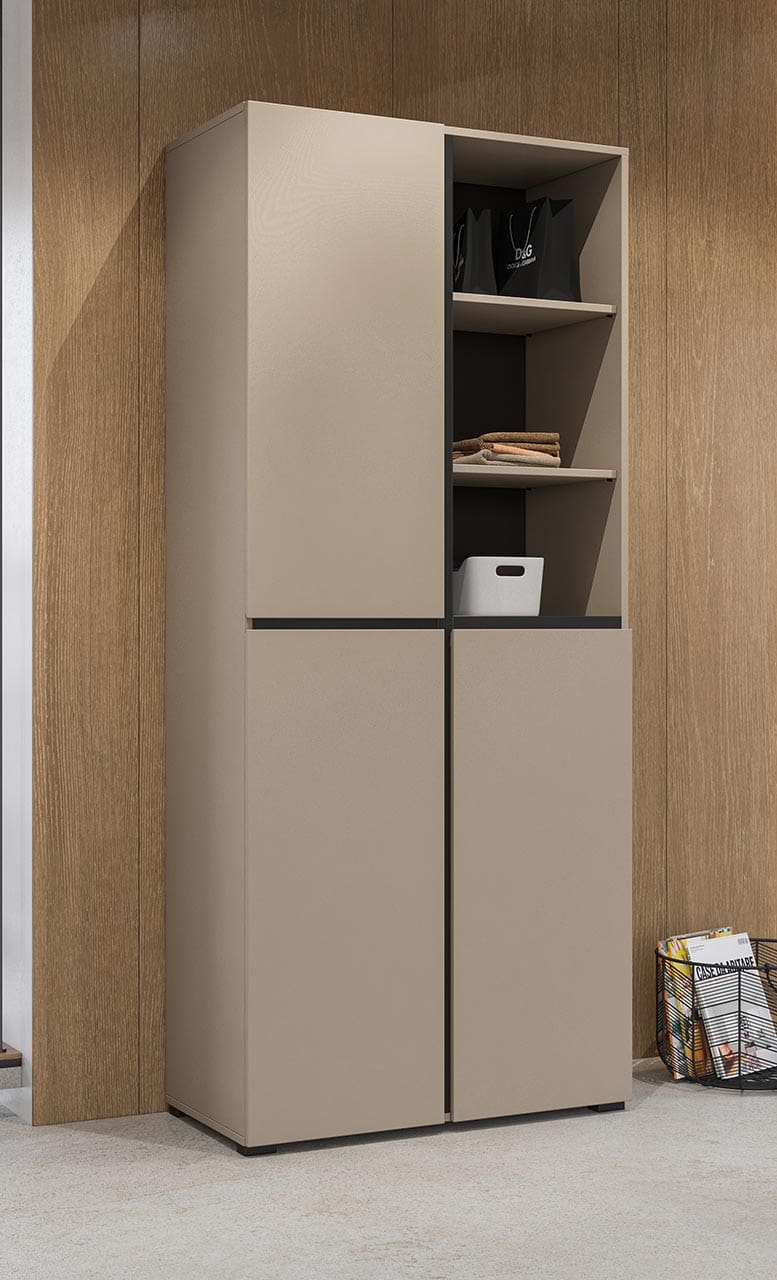 Skříň CROSI 88 congo / černá - Obrázek 5