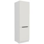 Skříň na vestavou lednici 60 ERIS 49 Bílá / Bílá mat AFM