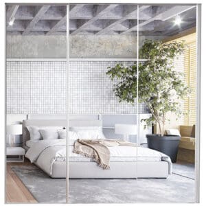 Posuvné dveře ke skříni MERV F2 180 zrcadla