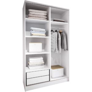 Skříň otevřená MERV K3 120 bílá