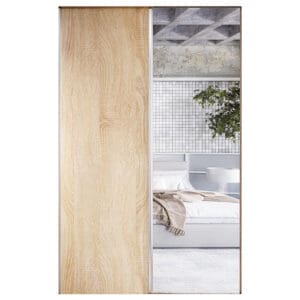 Posuvné dveře ke skříni MERV F1 120 sonoma