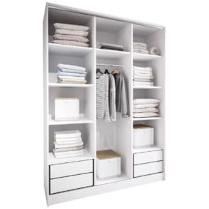 Skříň otevřená MERV K3 150 bílá