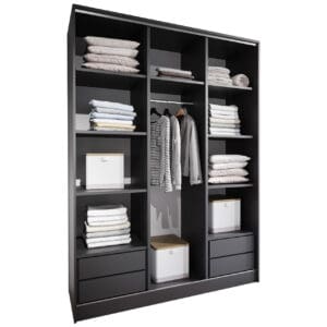 Skříň otevřená MERV K3 150 černá