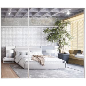 Posuvné dveře ke skříni MERV F2 250 zrcadla