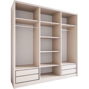 Skříň otevřená MERV K4 180 kašmír