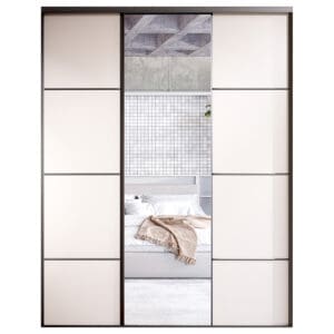 Posuvné dveře ke skříni MERV F6 150 kašmír