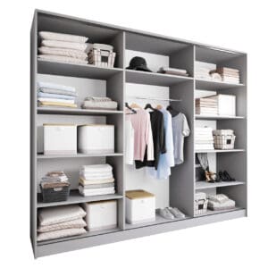 Skříň otevřená MERV K5 250 šedá