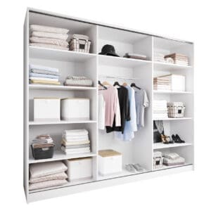 Skříň otevřená MERV K5 270 bílá