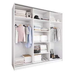 Skříň otevřená MERV K6 200 bílá