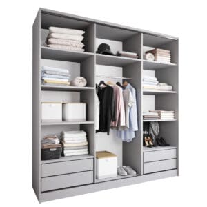 Skříň otevřená MERV K7 180 šedá