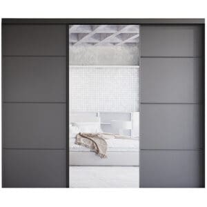 Posuvné dveře ke skříni MERV F6 250 černé