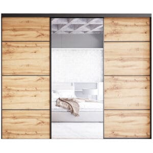 Posuvné dveře ke skříni MERV F6 250 dub wotan